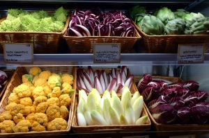 Vegetables for sale at Eatily in Bosto
