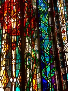 Stained Glass Window at Dana-Farber Chapel